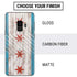 Chicago Flag Dark Wood Galaxy S9 Skin